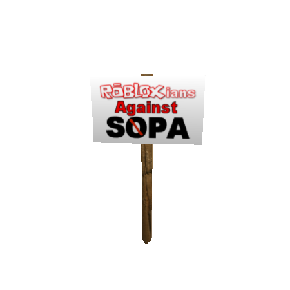 Protest Robloxians Against Sopa Roblox Wikia Fandom - 