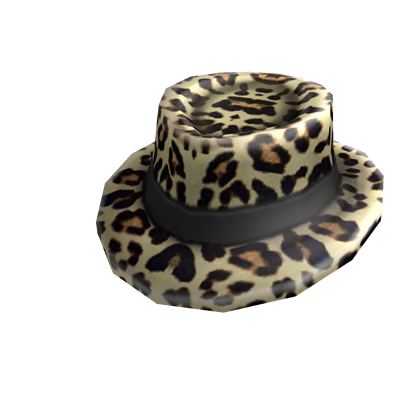 leopard fedora