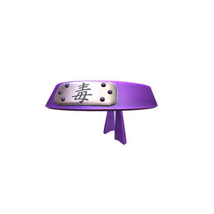 Purple Headband Of The Poison Clan Roblox Wikia Fandom - 