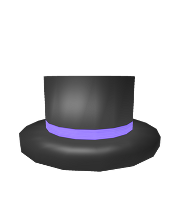 Big Purple Banded Top Hat Roblox Wikia Fandom