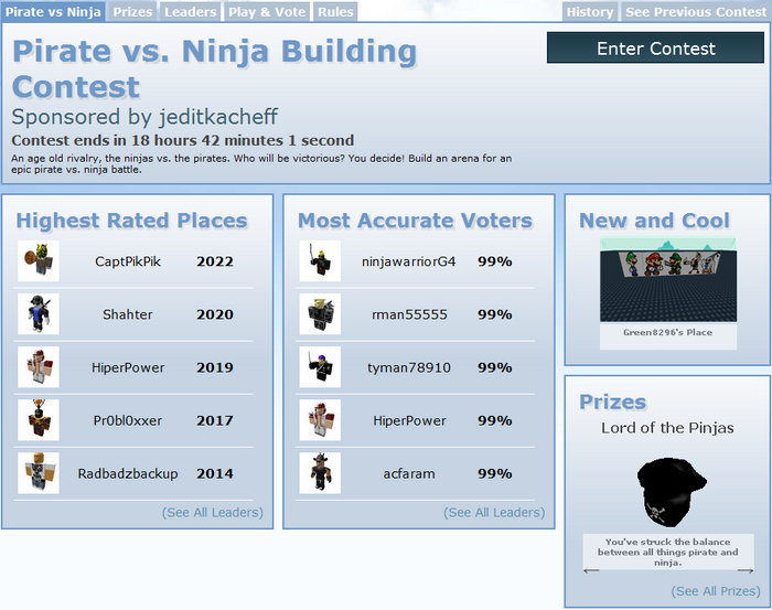 Contestspage Roblox Wikia Fandom Powered By Wikia - 