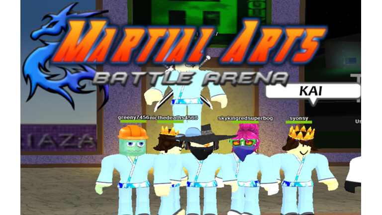 Martial Arts Battle Arena Kai Roblox Wikia Fandom