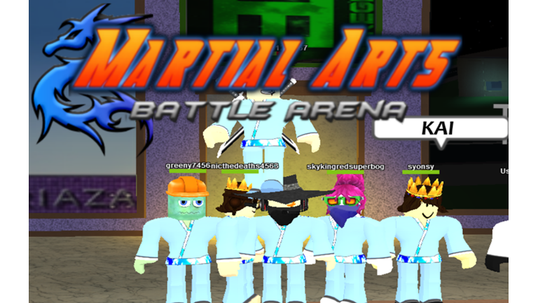 Martial Arts Battle Arena Kai Roblox Wikia Fandom - battle arena 2018 roblox wikia fandom powered by wikia