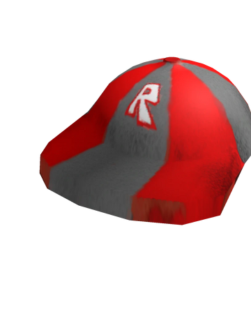 red baseball hat