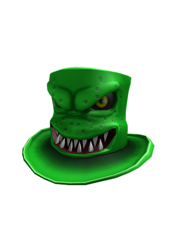 Mean Green Top Hat Roblox Wikia Fandom - roblox ne demek