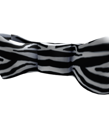 Zebra Bow Tie Roblox Wikia Fandom - roblox guest tie