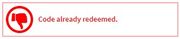 Code Redeemed