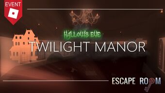 Roblox Escape Room Twilight Manor Radio Code