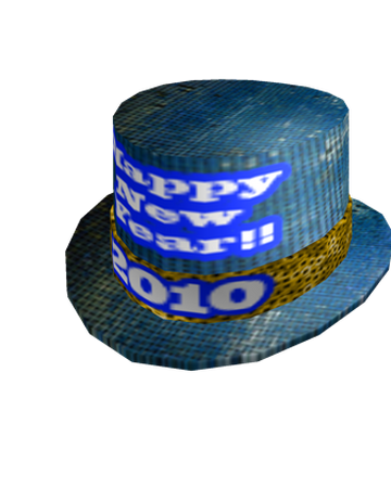 2010 New Year S Top Hat Roblox Wikia Fandom