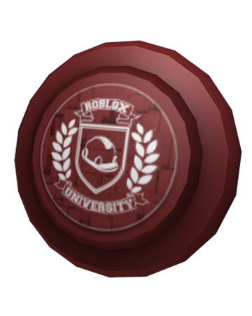 Roblox University Badge