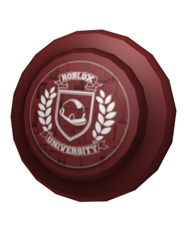 roblox university badge Roblox U Frisbee Roblox Wikia Fandom
