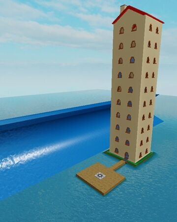 Can You Survive A Tsunami On 10 Story House Roblox Wikia Fandom - roblox tsunami model