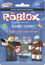 Roblox Card Roblox Wikia Fandom Powered By Wikia - roblox gift card exclusive items