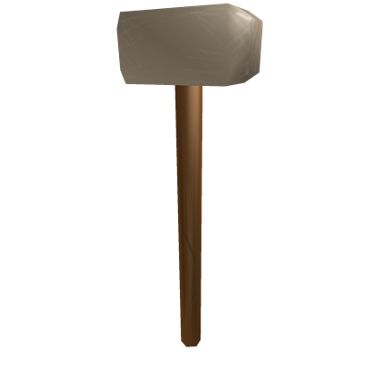 Sledge Hammer Roblox Wikia Fandom Powered By Wikia - roblox hammer and block badge