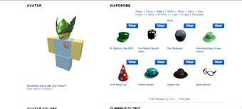 Roblox Avatar Customizer Model