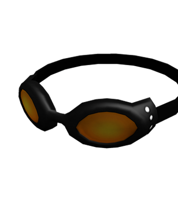 Orange Goggles Roblox Wikia Fandom - black goggles roblox