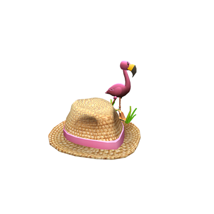 Flamingo Fedora Roblox Wikia Fandom - flamingo beanie hat roblox