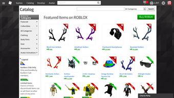 Roblox Free Catalog Items 2017