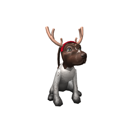 Puppy Of The Week Reindeer Louie Roblox Wikia Fandom - reindeer nose roblox