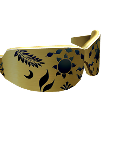 Gold Cut Out Shades Roblox Wikia Fandom