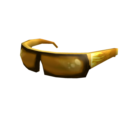 Glasses Roblox Gold Flash Shades Roblox Wikia Fandom