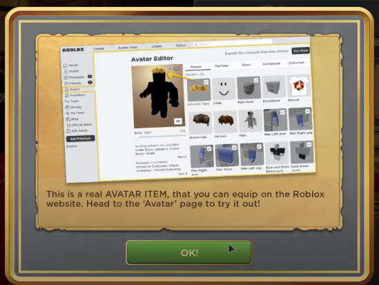 Roblox Avatar Editor Site Builder