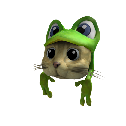 Frog Cat Hat Roblox Wikia Fandom - cat tv hat roblox