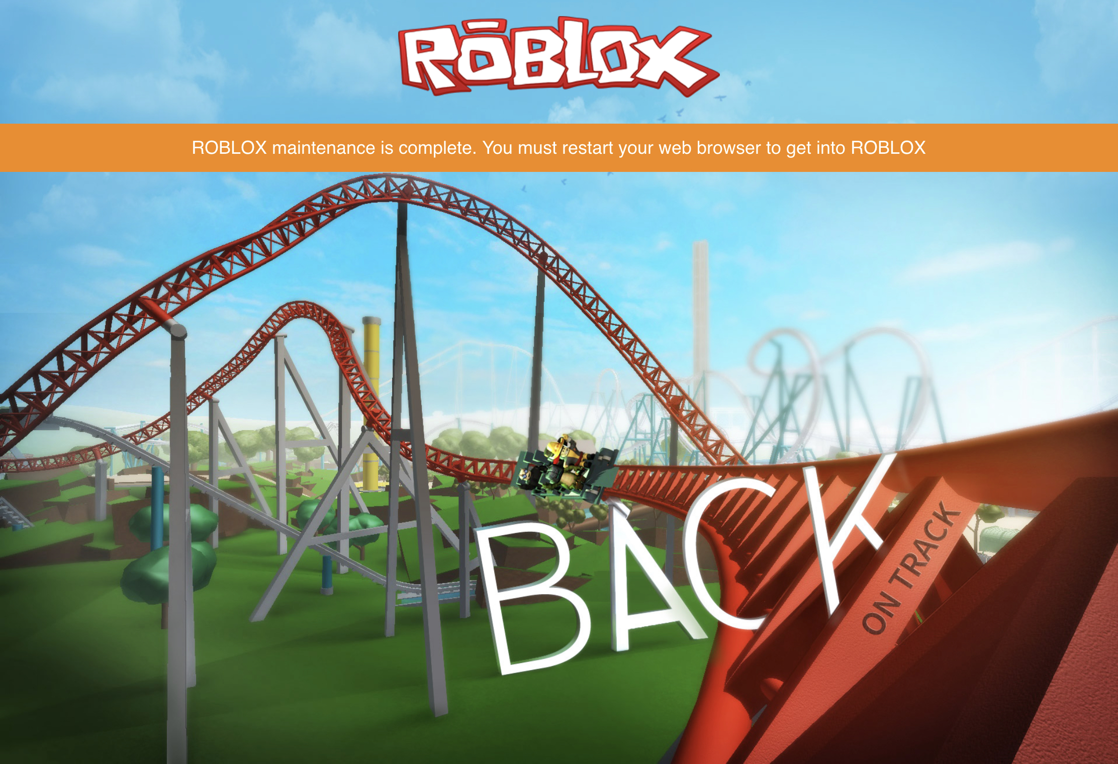 how long is roblox down for maintenance