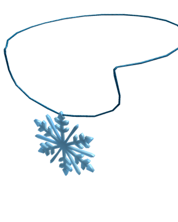 Snowflake Necklace Roblox Wikia Fandom