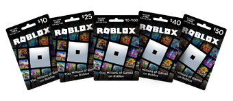 Roblox Redeem Cards