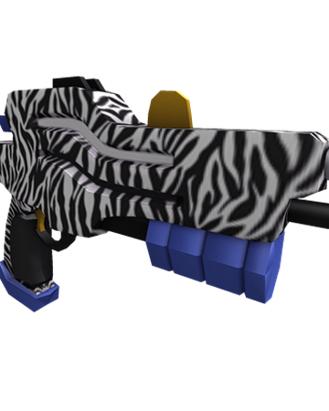 Zebra Laser Gun Roblox Wikia Fandom - the gear code for the laser gun on roblox