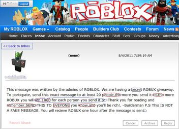 Spam Roblox Wikia Fandom Powered By Wikia - roblox script level 7 get robux quiz