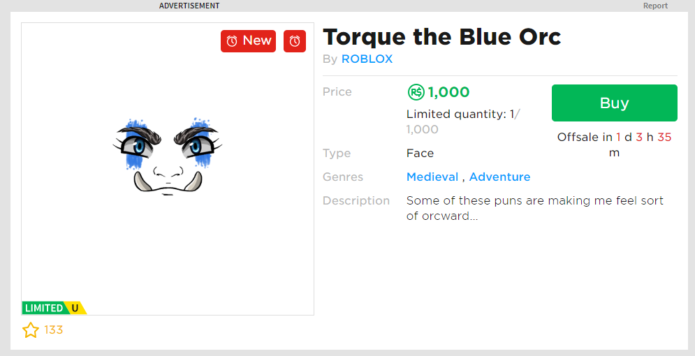 Torque The Blue Orc Roblox Wikia Fandom - roblox free limited face torque the blue orc