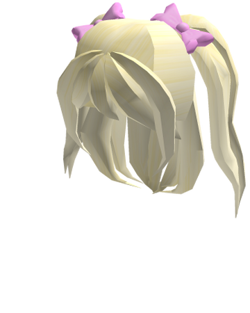 Adorable Blonde Bow Pigtails Roblox Wikia Fandom
