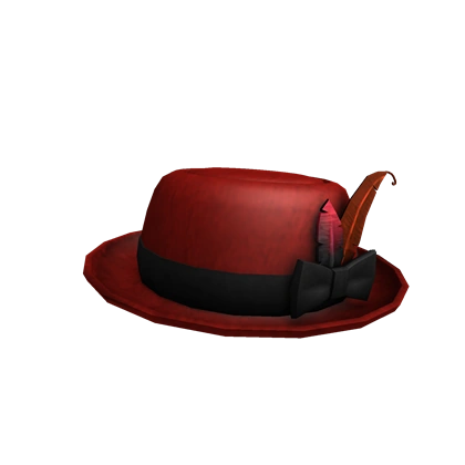 The Most Fabulous Red Pork Pie Hat | Roblox Wikia | Fandom