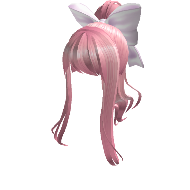 Pink Charming Ponytail Roblox Wikia Fandom - pink ponytails roblox