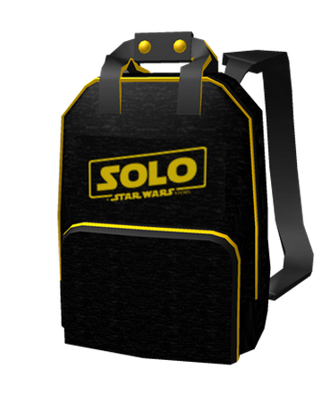 Solo Branded Backpack Roblox Wikia Fandom