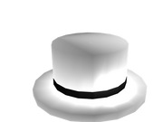 black top hat with purple band roblox