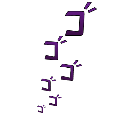 Symbol Jojo Menacing Transparent