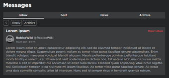 Messages Roblox Wikia Fandom - roblox archive website