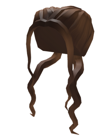 Shimmering Brown French Braids Roblox Wikia Fandom - roblox white hair flowers