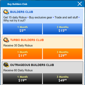 Builders Club Roblox Wiki Fandom - ile kosztuj? robuxy