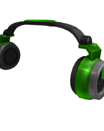 Great Green Headphones Roblox Wikia Fandom