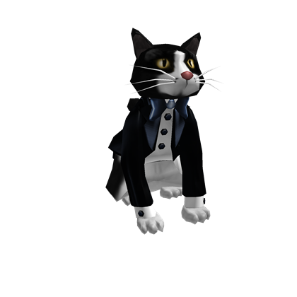 Tuxedo Cat Roblox Wikia Fandom - cartoon cat head roblox
