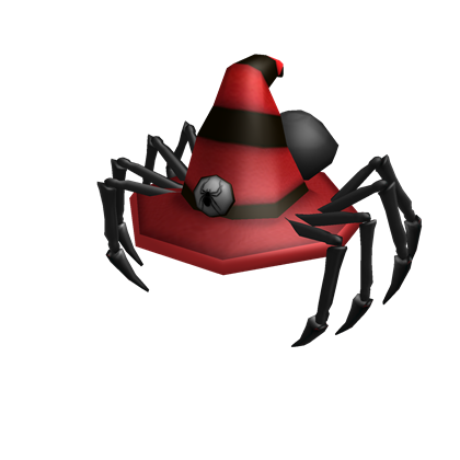 Witch Mcbloxs Spider Cap Roblox Wikia Fandom - spider with party hat roblox