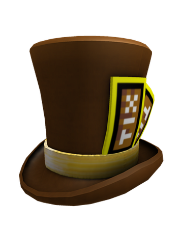 Brown Tix Top Hat Roblox Wikia Fandom