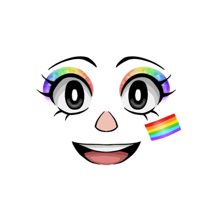 Roblox Pride Month Face