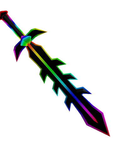 Cartoony Rainbow Sword Roblox Wikia Fandom