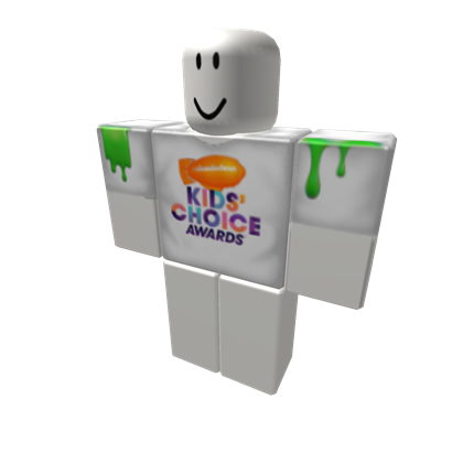 Catalog Kids Choice Awards T Shirt Roblox Wikia Fandom - roblox kids choice awards 2018 shoulder