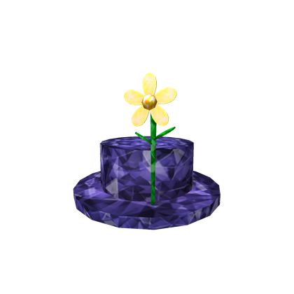 Sparkle Time Happy Time Magic Flower Hat Roblox Wikia Fandom - purple sparkle time hair roblox